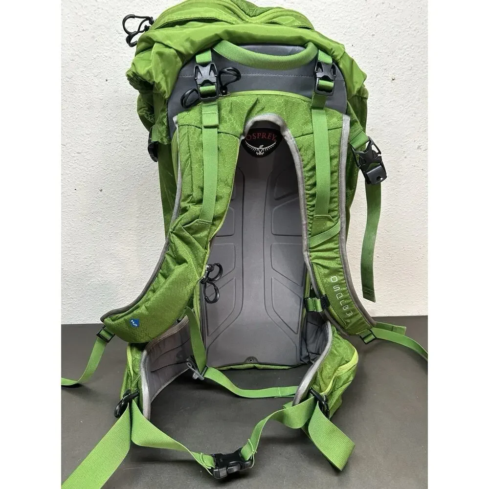 Osprey Kode 42 Backpack Green Technical Ski Snowboard Touring Mountaineering